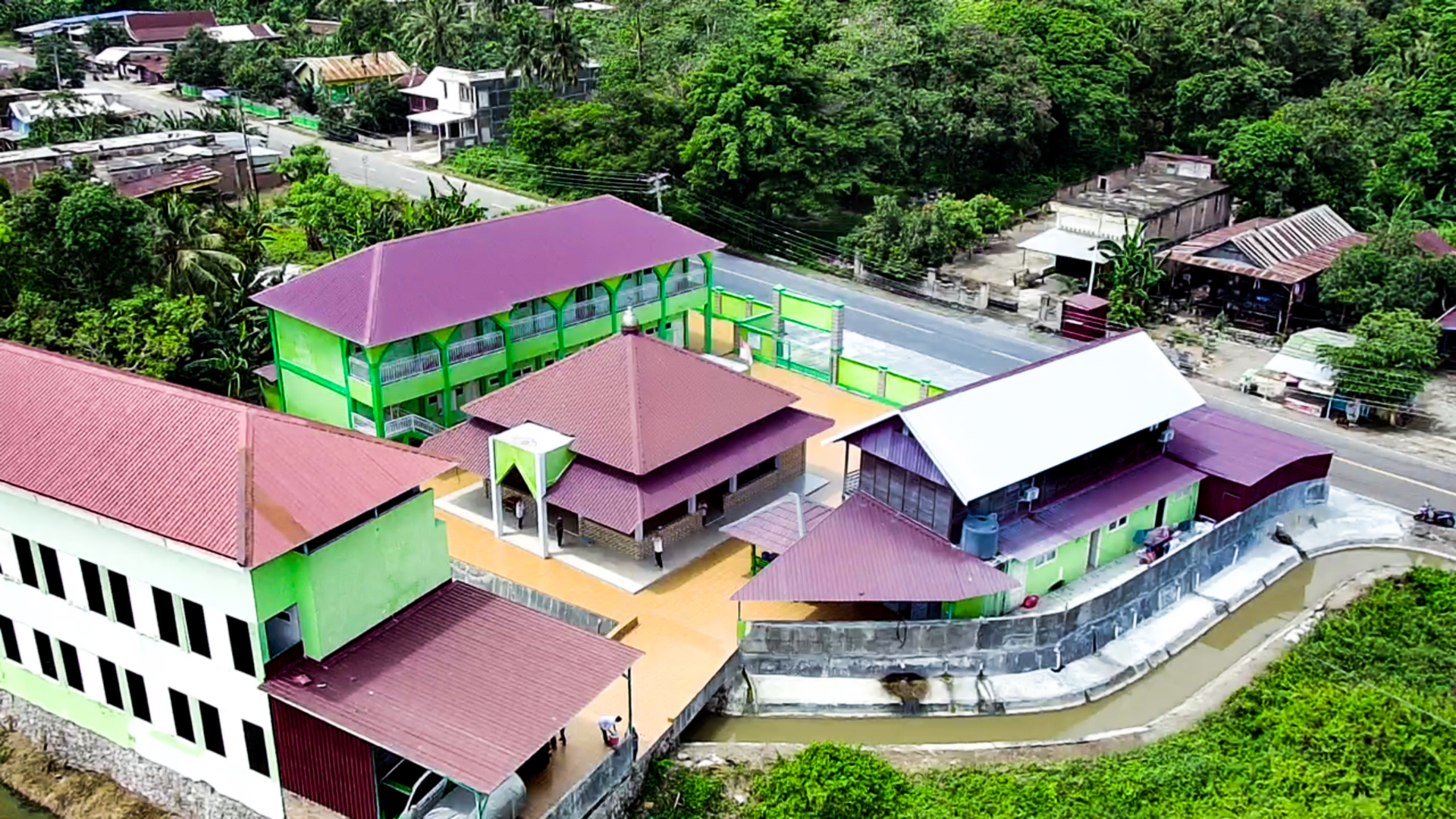 Tampak Udara Pesantren
